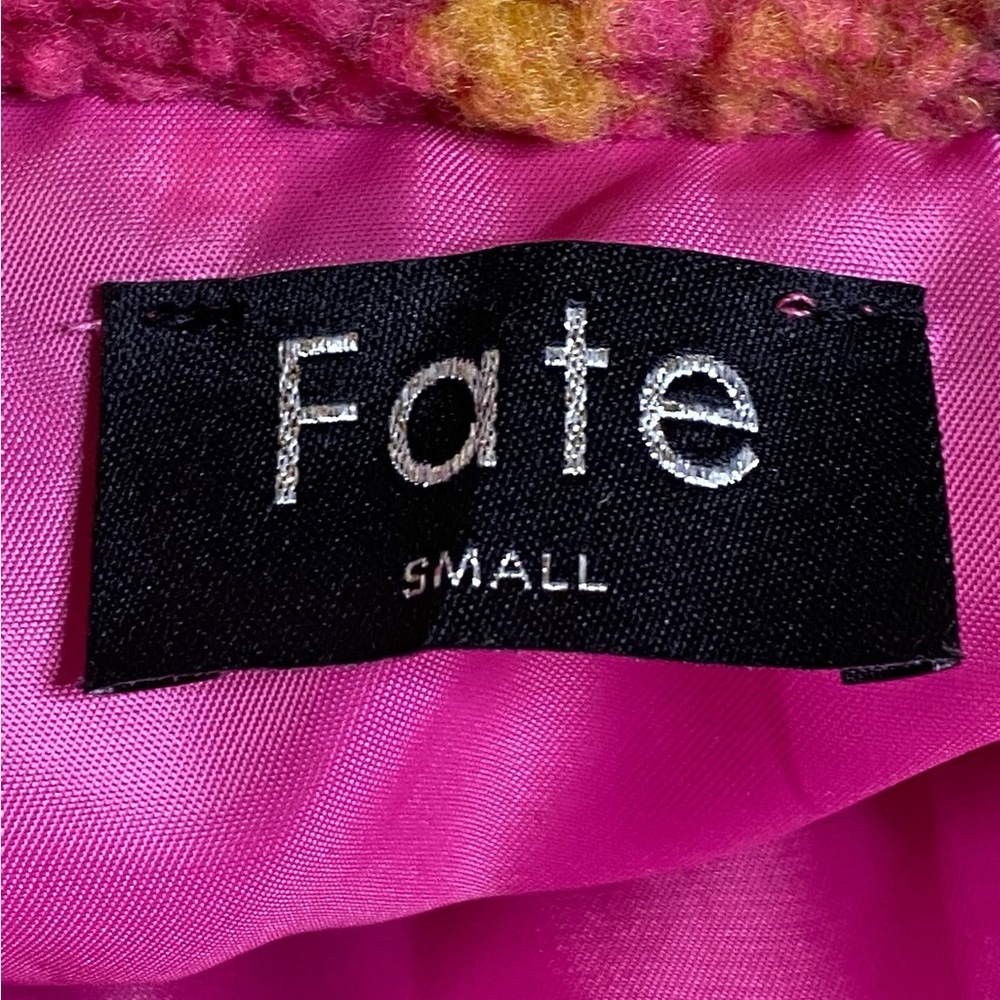Fate Anthropologie Furry Oversized Shacket Women’s Size S - Picture 10 of 11